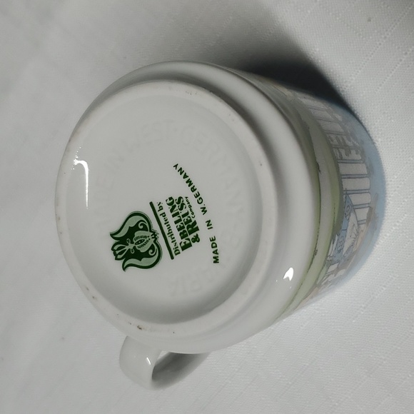 1969 Cup Joan Walsh Anglund West Germany Dining Coffee Tea Mug Porcelain Vintage - Picture 16 of 17